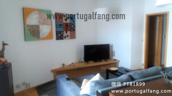 葡萄牙投资移民 葡萄牙房产 葡萄牙移民房产 移民房产 葡萄牙留学 波尔图海边城市T3精装修公寓25万欧元，有114平方米建筑面积