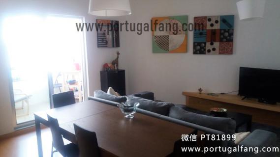 葡萄牙投资移民 葡萄牙房产 葡萄牙移民房产 移民房产 葡萄牙留学 波尔图海边城市T3精装修公寓25万欧元，有114平方米建筑面积