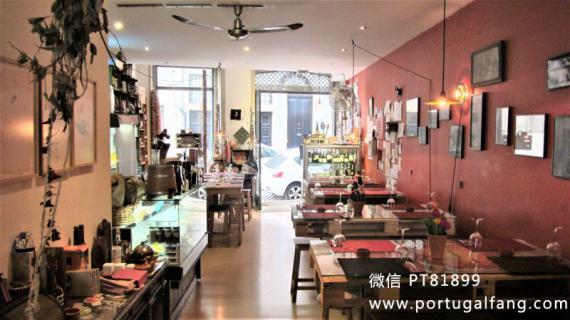 葡萄牙投资移民 葡萄牙房产 葡萄牙移民房产 移民房产 葡萄牙留学 波尔图市在营业餐厅出售45万欧元，面积88m2