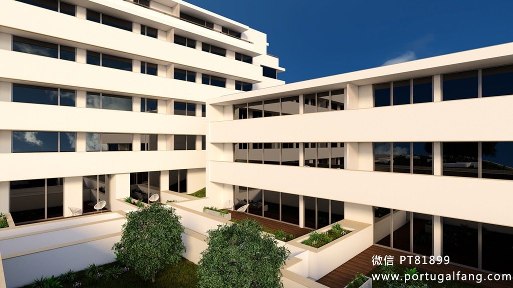 Porto新盘在建优质公寓出售582.125€T４房间３WC精装修２30m² 葡萄牙投资移民 葡萄牙房产 葡萄牙移民房产 移民房产 葡萄牙留学