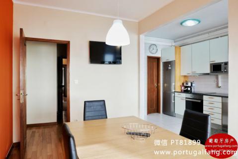 葡萄牙投资移民 葡萄牙房产 葡萄牙移民房产 移民房产 葡萄牙留学 波尔图优质公寓T3+3卫2停车位出售26万€125 m²地铁950m