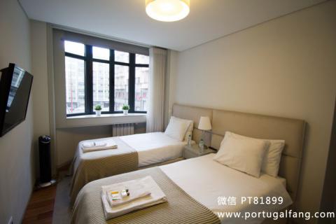 葡萄牙投资移民 葡萄牙房产 葡萄牙移民房产 移民房产 葡萄牙留学 Porto市中心近地铁公寓2室2卫精装修售53.5万€带车库