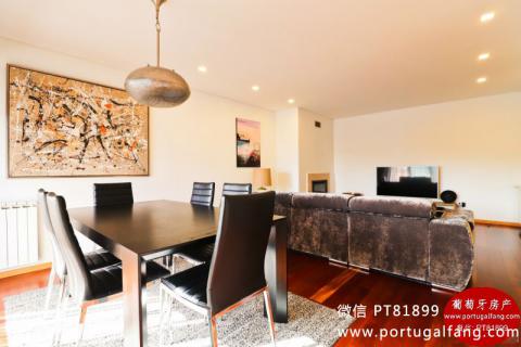 葡萄牙投资移民 葡萄牙房产 葡萄牙移民房产 移民房产 葡萄牙留学 Porto精装优质公寓T3居室售28.5万€居住面积105m²总面积131m²