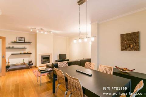 葡萄牙投资移民 葡萄牙房产 葡萄牙移民房产 移民房产 葡萄牙留学 Porto近地铁精装优质公寓T3售价24.75万€108m²总面积136m²