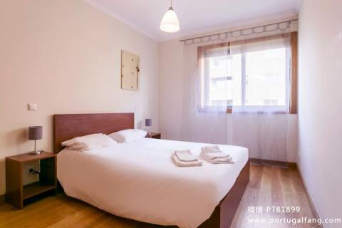 葡萄牙投资移民 葡萄牙房产 葡萄牙移民房产 移民房产 葡萄牙留学 Porto近地铁精装优质公寓T3售价24.75万€108m²总面积136m²
