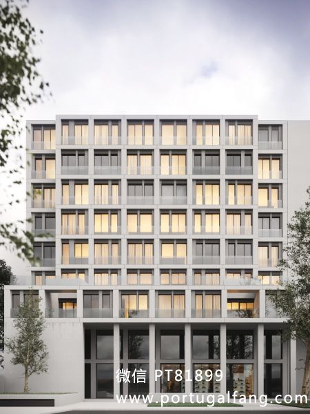 Porto海边新盘在建公寓T2室2卫售38万€126㎡有车库近地铁 葡萄牙投资移民 葡萄牙房产 葡萄牙移民房产 移民房产 葡萄牙留学
