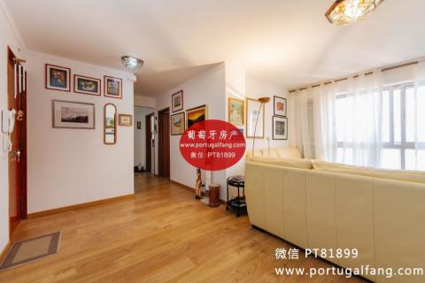 葡萄牙投资移民 葡萄牙房产 葡萄牙移民房产 移民房产 葡萄牙留学 Lisboa近地铁优质公寓T3室1卫出售 35万€85平米