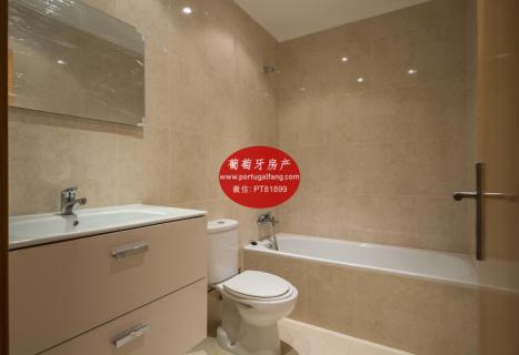 葡萄牙投资移民 葡萄牙房产 葡萄牙移民房产 移民房产 葡萄牙留学 Lisboa市中心近地铁公寓T2室2卫出售425 000 €77m2