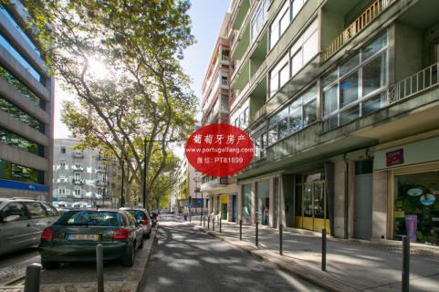 葡萄牙投资移民 葡萄牙房产 葡萄牙移民房产 移民房产 葡萄牙留学 Lisboa市中心近地铁公寓T2室2卫出售425 000 €77m2