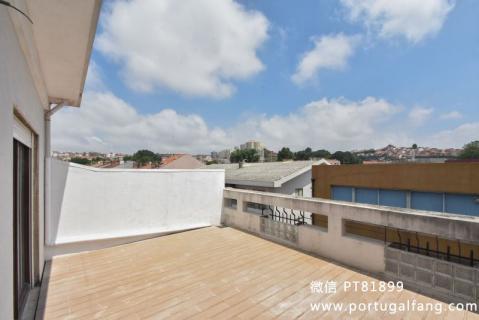 葡萄牙投资移民 葡萄牙房产 葡萄牙移民房产 移民房产 葡萄牙留学 波尔图近地铁翻新公寓T4卧4卫售价36.3万€224平米