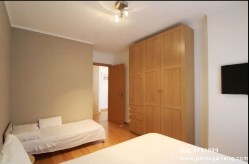 葡萄牙投资移民 葡萄牙房产 葡萄牙移民房产 移民房产 葡萄牙留学 里斯本优质精装修公寓1室1厅2车位2仓储靠近Alameda广场22.5万€