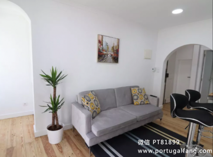 葡萄牙投资移民 葡萄牙房产 葡萄牙移民房产 移民房产 葡萄牙留学 Lisboa市中心Arroios全面翻新T1室公寓19.8欧