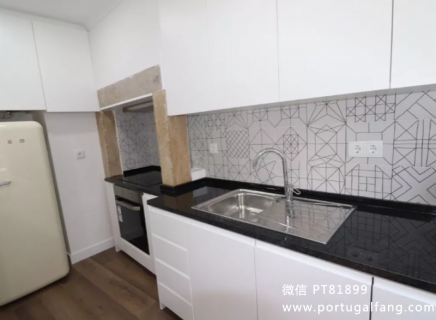 葡萄牙投资移民 葡萄牙房产 葡萄牙移民房产 移民房产 葡萄牙留学 Lisboa市中心Arroios全面翻新T1室公寓19.8欧