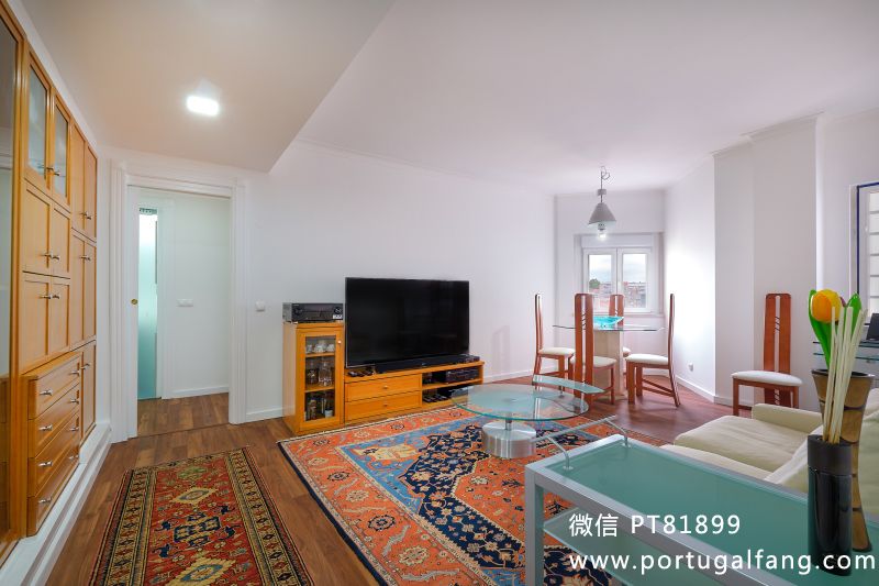 里斯本翻新精装修公寓T2室1厅全新厨房设备电器34.5万欧 葡萄牙投资移民 葡萄牙房产 葡萄牙移民房产 移民房产 葡萄牙留学