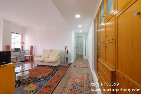 葡萄牙投资移民 葡萄牙房产 葡萄牙移民房产 移民房产 葡萄牙留学 里斯本翻新精装修公寓T2室1厅全新厨房设备电器34.5万欧