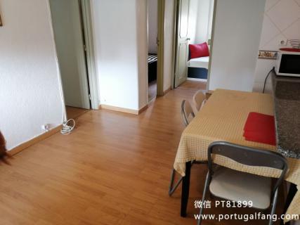 葡萄牙投资移民 葡萄牙房产 葡萄牙移民房产 移民房产 葡萄牙留学 里斯本公寓T3室售18万60 m2位置好,地铁步行3分钟，广场停车便利