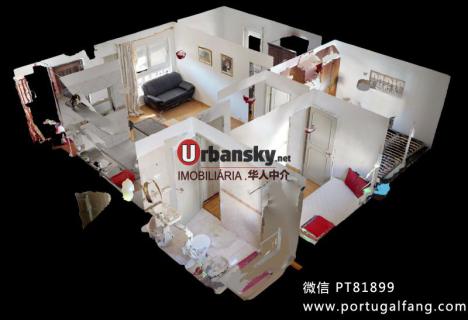 葡萄牙投资移民 葡萄牙房产 葡萄牙移民房产 移民房产 葡萄牙留学 里斯本Chelas地铁边上优质T3室公寓17万