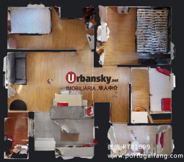 葡萄牙投资移民 葡萄牙房产 葡萄牙移民房产 移民房产 葡萄牙留学 里斯本Chelas地铁边上优质T3室公寓17万