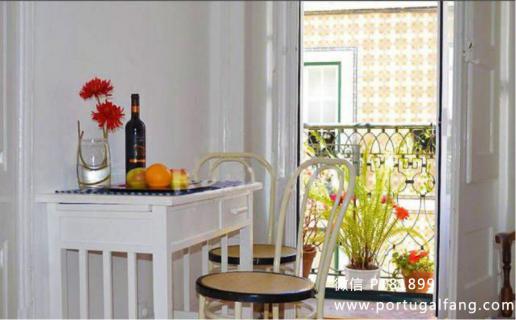 葡萄牙投资移民 葡萄牙房产 葡萄牙移民房产 移民房产 葡萄牙留学 里斯本Misericórdia区T4室公寓近地铁站39,5万欧