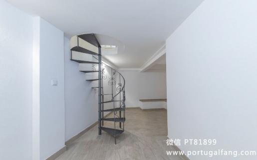 葡萄牙投资移民 葡萄牙房产 葡萄牙移民房产 移民房产 葡萄牙留学 里斯本Campolide全翻新优质复式公寓T2+1室 19.7万€