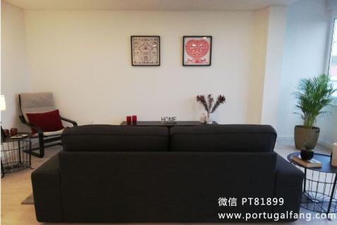 葡萄牙投资移民 葡萄牙房产 葡萄牙移民房产 移民房产 葡萄牙留学 里斯本Campolide全翻新豪华公寓T2室 39.9万€