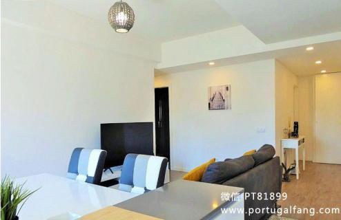 葡萄牙投资移民 葡萄牙房产 葡萄牙移民房产 移民房产 葡萄牙留学 里斯本Benfica全翻新精装修公寓T3室 36.5万€