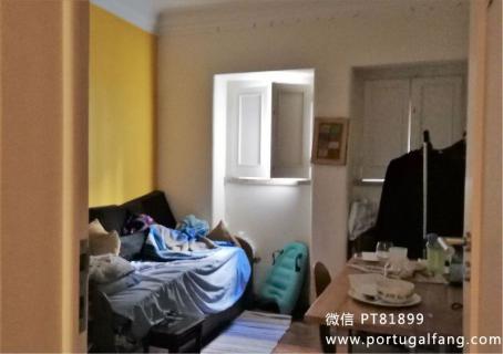 葡萄牙投资移民 葡萄牙房产 葡萄牙移民房产 移民房产 葡萄牙留学 里斯本 Almirante Reis大道上T4室带院子40万€