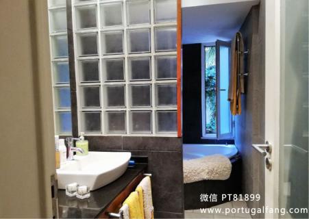 葡萄牙投资移民 葡萄牙房产 葡萄牙移民房产 移民房产 葡萄牙留学 里斯本 Almirante Reis大道上T4室带院子40万€