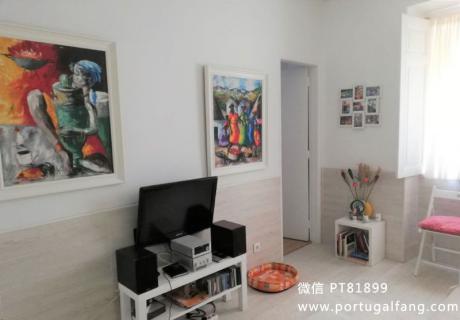 葡萄牙投资移民 葡萄牙房产 葡萄牙移民房产 移民房产 葡萄牙留学 里斯本Beato全翻新精装河景公寓T2室1卫售13.5万€