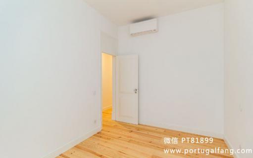 葡萄牙投资移民 葡萄牙房产 葡萄牙移民房产 移民房产 葡萄牙留学 里斯本Misericórdia全翻新优质公寓T2室带花园 53万€