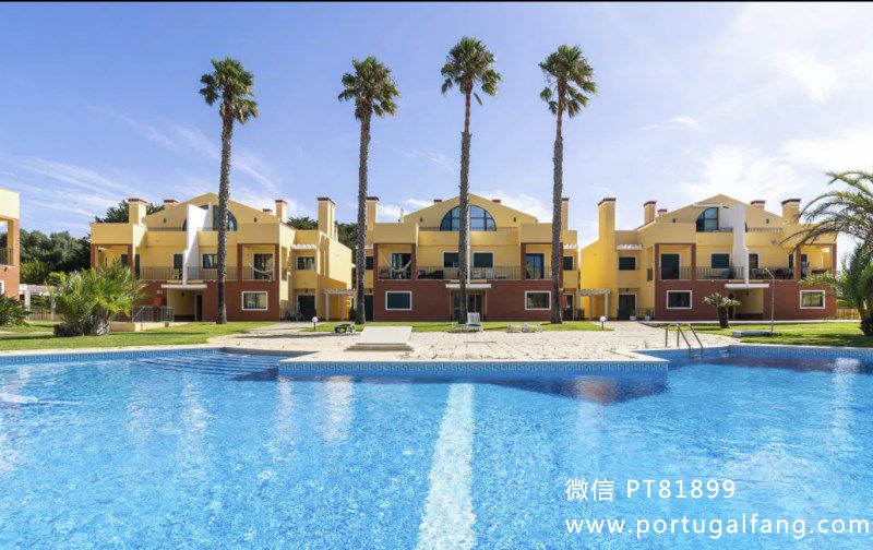 Cascais复式公寓带物业庭院和泳池T3室3卫近美国学校49.5万€ 葡萄牙投资移民 葡萄牙房产 葡萄牙移民房产 移民房产 葡萄牙留学