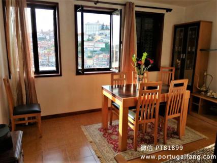 葡萄牙投资移民 葡萄牙房产 葡萄牙移民房产 移民房产 葡萄牙留学 波尔图河景房独立公寓33万T2室+1带院和储藏室近地铁最美河景