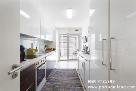 葡萄牙投资移民 葡萄牙房产 葡萄牙移民房产 移民房产 葡萄牙留学 里斯本世博区豪华河景公寓 T2室2卫售54.7万€近地铁站