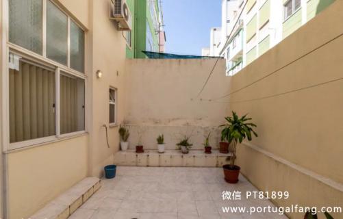 葡萄牙投资移民 葡萄牙房产 葡萄牙移民房产 移民房产 葡萄牙留学 里斯本Arroios区优质公寓带大露台T3室36万€近地铁站