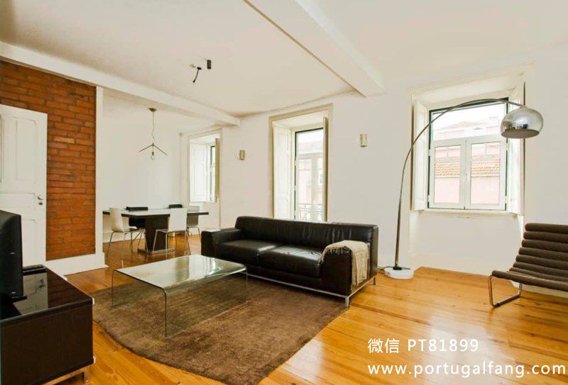 里斯本市中心Arroios优质T2室公寓37.5万€近地铁站 葡萄牙投资移民 葡萄牙房产 葡萄牙移民房产 移民房产 葡萄牙留学