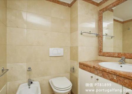 葡萄牙投资移民 葡萄牙房产 葡萄牙移民房产 移民房产 葡萄牙留学 里斯本市中心贝伦区高端河景公寓T3室3卫79.8万€