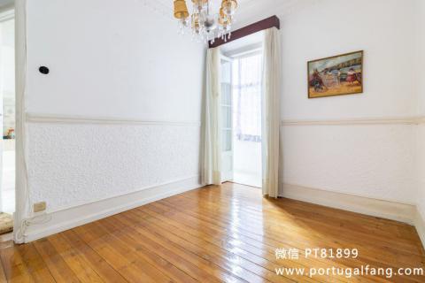葡萄牙投资移民 葡萄牙房产 葡萄牙移民房产 移民房产 葡萄牙留学 里斯本市中心国家银行旁3室1卫公寓出售27.5万€近地铁站