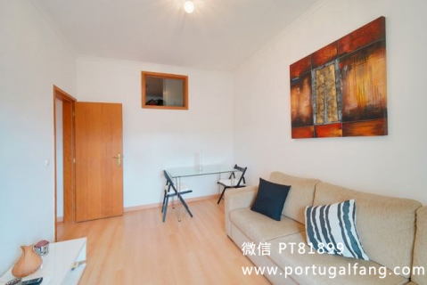 葡萄牙投资移民 葡萄牙房产 葡萄牙移民房产 移民房产 葡萄牙留学 葡萄牙里斯本3室1厅公寓出租,红线OLAIAS地铁口海景房