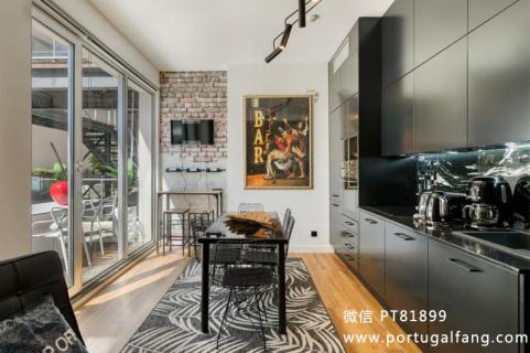 葡萄牙投资移民 葡萄牙房产 葡萄牙移民房产 移民房产 葡萄牙留学 里斯本世博区精装修复式公寓带阳台出售50万€