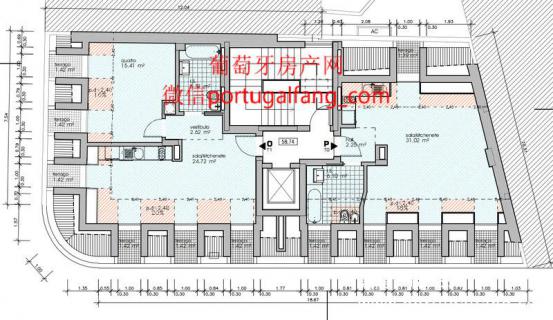 葡萄牙投资移民 葡萄牙房产 葡萄牙移民房产 移民房产 葡萄牙留学 葡萄牙里斯本市中心近地铁口的翻新投资优质项目195万欧