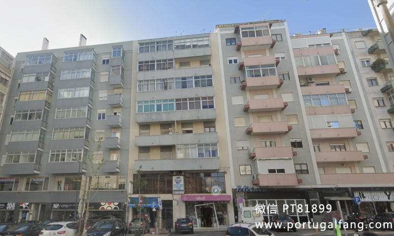 里斯本市中心罗马街旁公寓楼出售490万欧